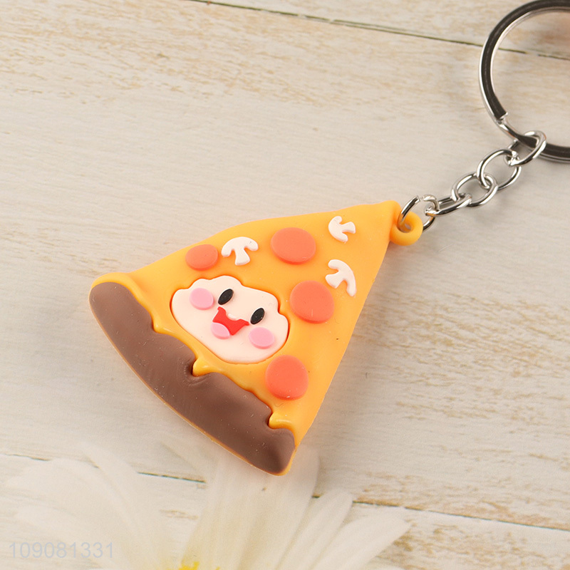 Factory direct sale cartoon portable silicone pendant keychain for gifts