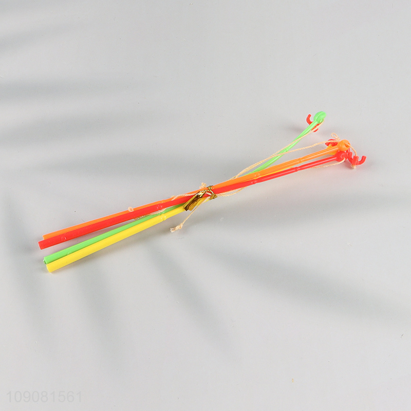 Wholesale Magnetic Fishing Game Toys Rotating Board Game with 15 Fish, 4 Poles