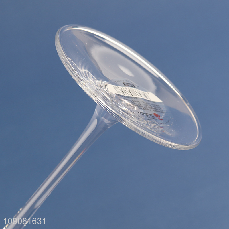 Top quality unbreakable glass clear wine glasses champagne glasses for sale