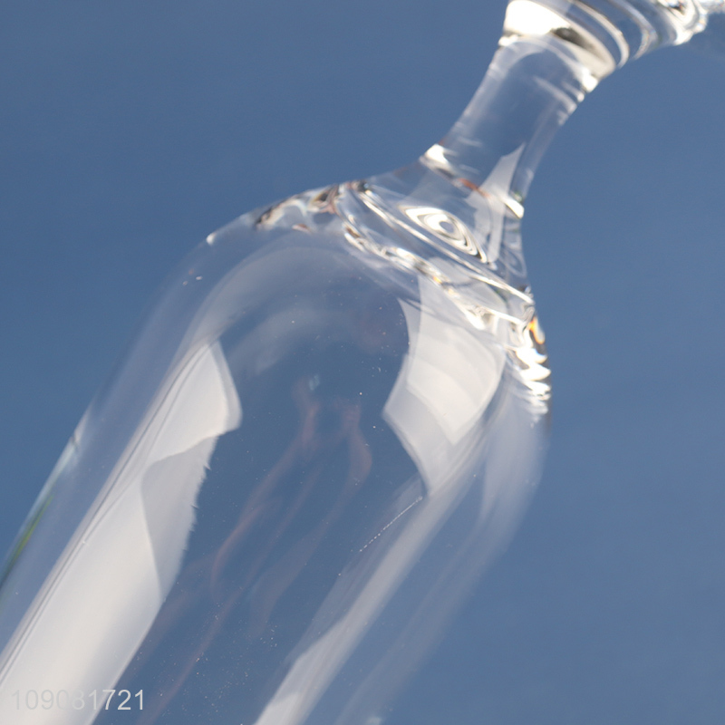 Good selling unbreakable clear glass wine glasses champagne glasses goblet wholesale