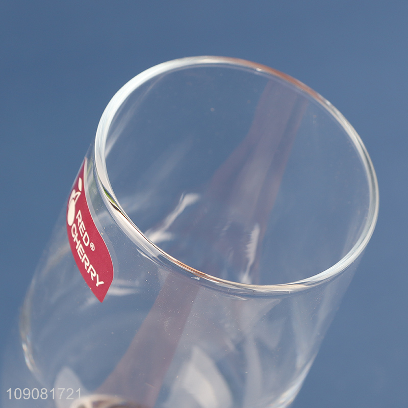 Good selling unbreakable clear glass wine glasses champagne glasses goblet wholesale