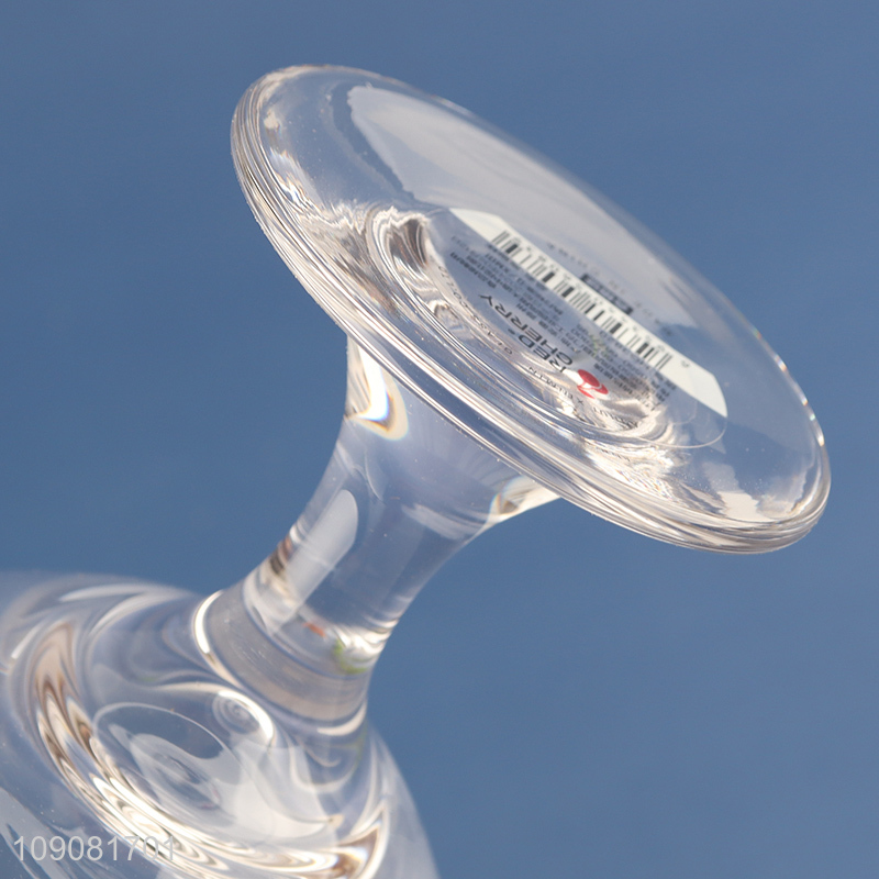 Factory direct sale unbreakable clear glass wine glasses champagne glasses wholesale