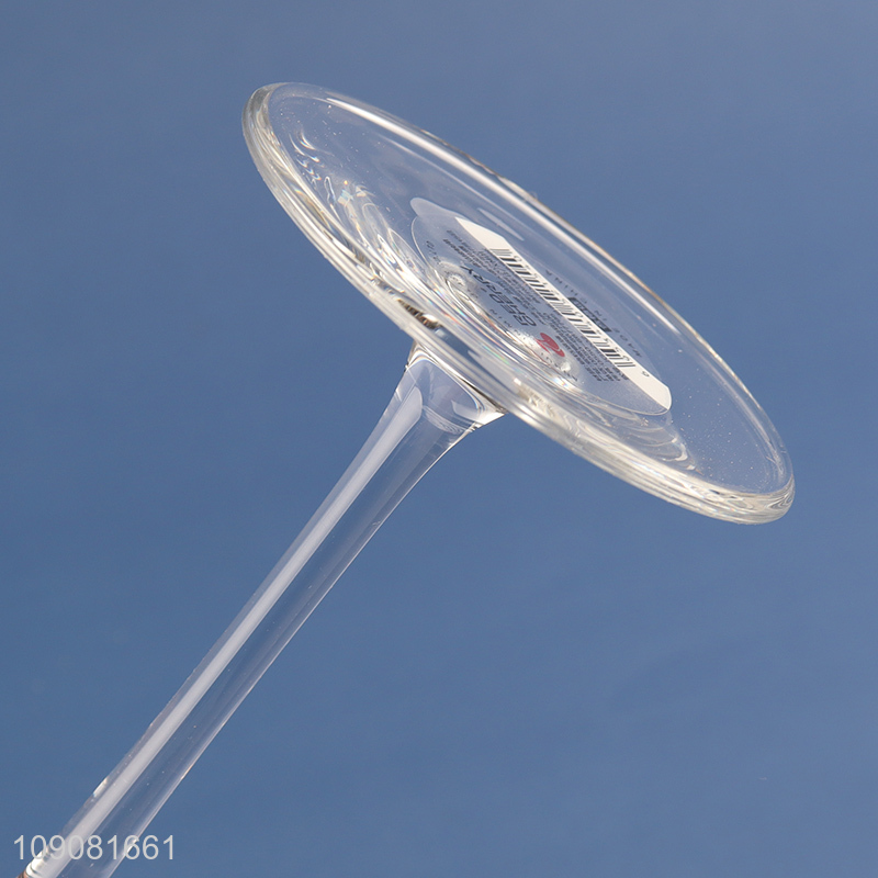 Factory price unbreakable glass goblet glass wine glasses champagne glasses