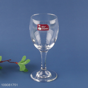Good price 180ml unbreakable glass wine glasses champagne glasses goblet