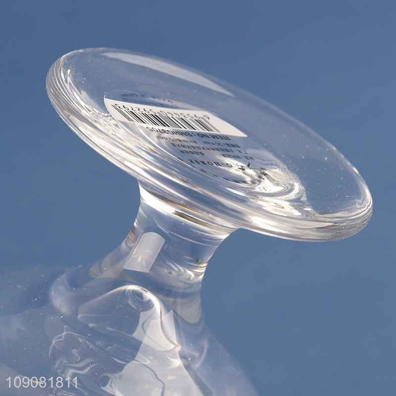 Latest products unbreakable glass wine glasses champagne glasses for home restaurant