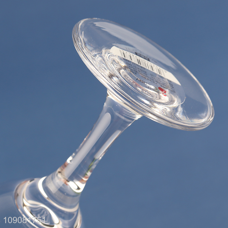 Good price 180ml unbreakable glass wine glasses champagne glasses goblet