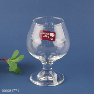 Top quality unbreakable clear glass wine glasses champagne glasses whiskey glasses