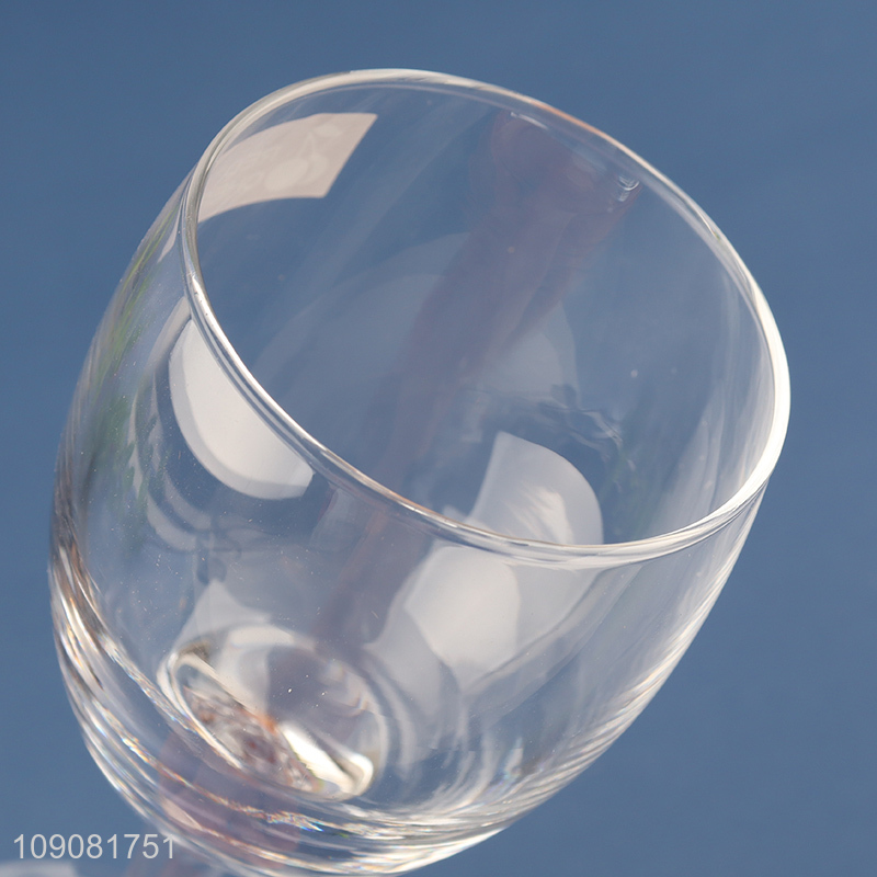 Good price 180ml unbreakable glass wine glasses champagne glasses goblet