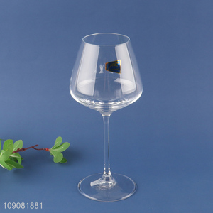 China products unbreakable clear glass 470ml wine glasses champagne glasses for sale