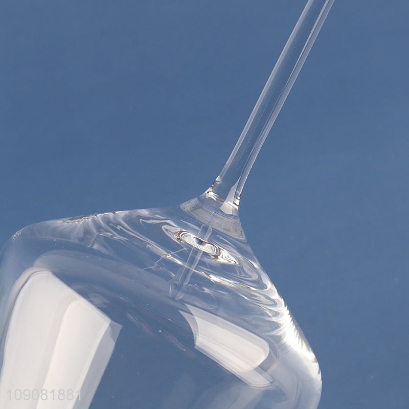 China products unbreakable clear glass 470ml wine glasses champagne glasses for sale