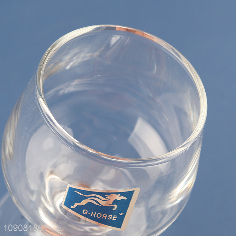 New products 95ml unbreakable glass wine glasses champagne glasses for sale