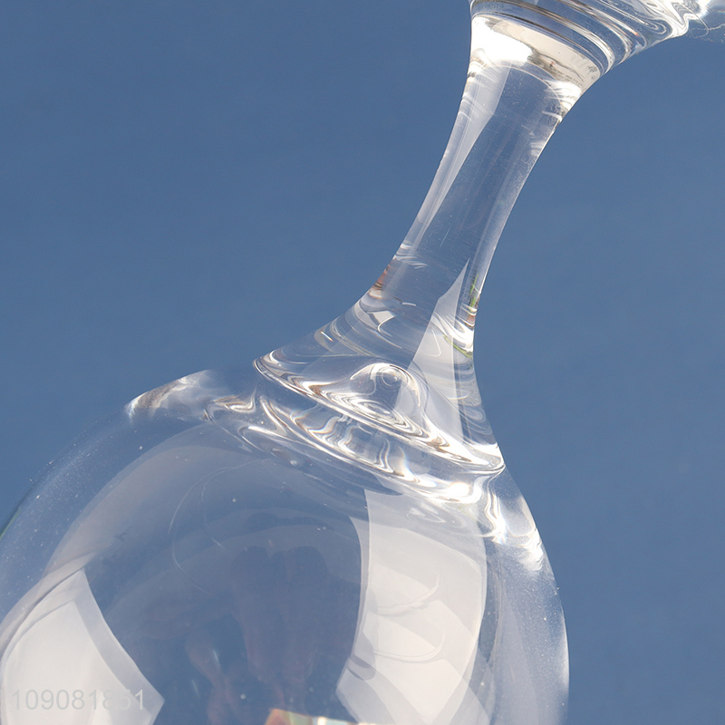 Factory wholesale unbreakable glass wine glasses champagne glasses goblet