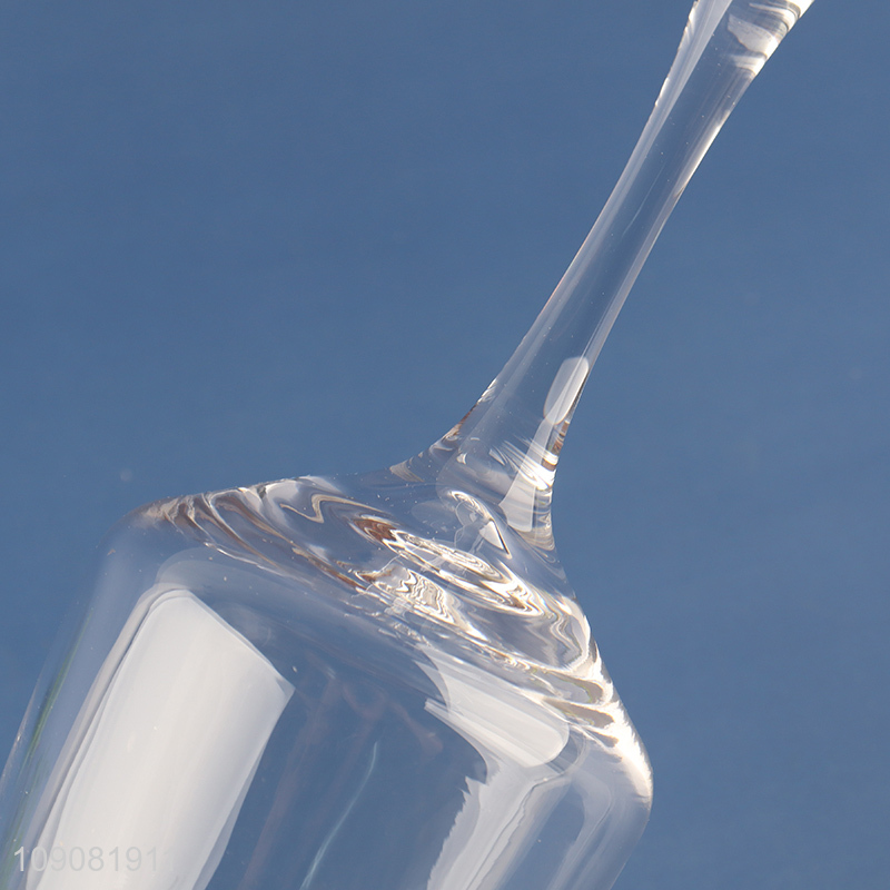 New arrival unbreakable glass 280ml wine glasses champagne glasses glass goblet