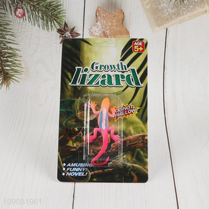 Online Wholesale Growing Animal Growing Lizard Toy in Water