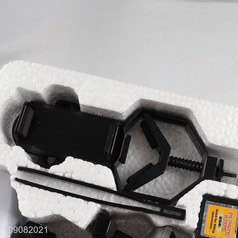 China Imports Biological Microscope Science Kit with 100X-1200X Microscope