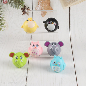 Hot Selling 6 Pieces Cute Cartoon Animal Car Toys Pull-Back Car Toys