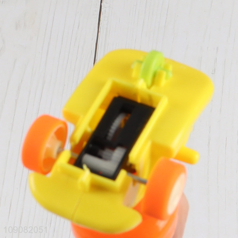 Wholesale Cute Animal Design Plastic Car Mini Pull-Back Car Toy