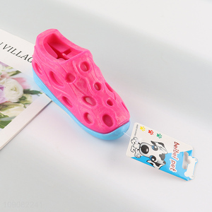 Popular products <em>shoes</em> shape bite-resistant pet dog chew toys