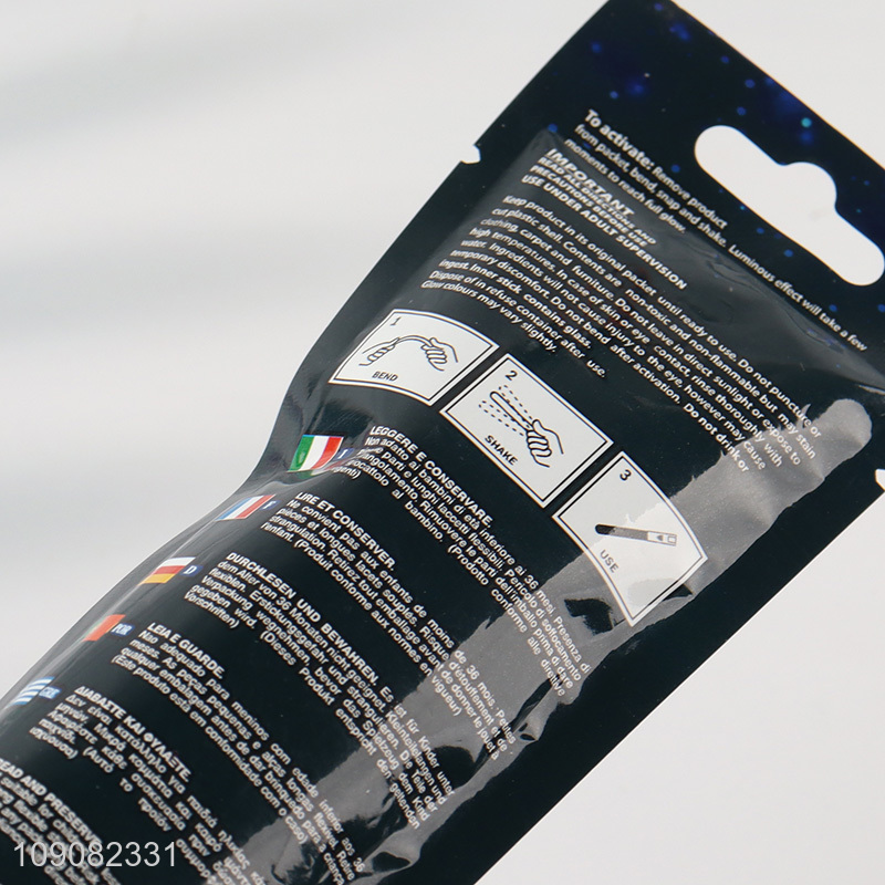 Yiwu market festival party supplies 6inch glow stick with hook