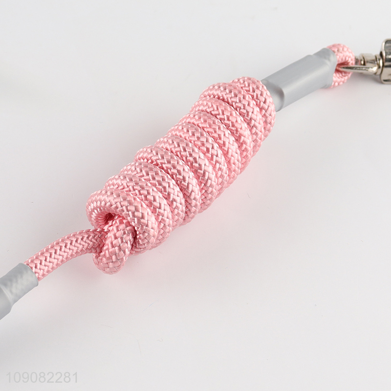 Latest products outdoor pet dog polyester pet chest leash