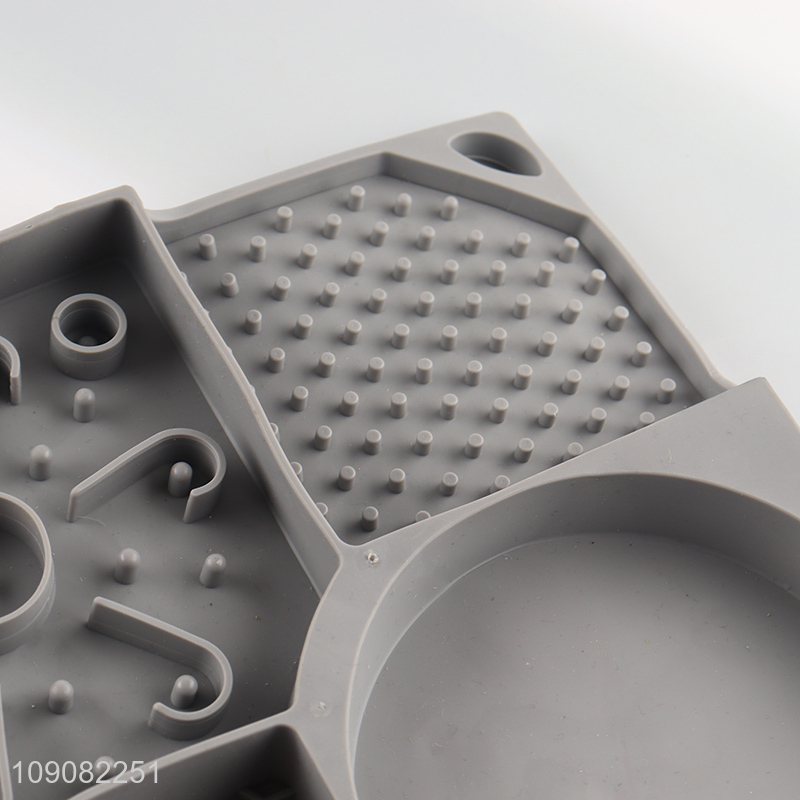 Best selling silicone pet dog slow food bowl pet supplies with suction up