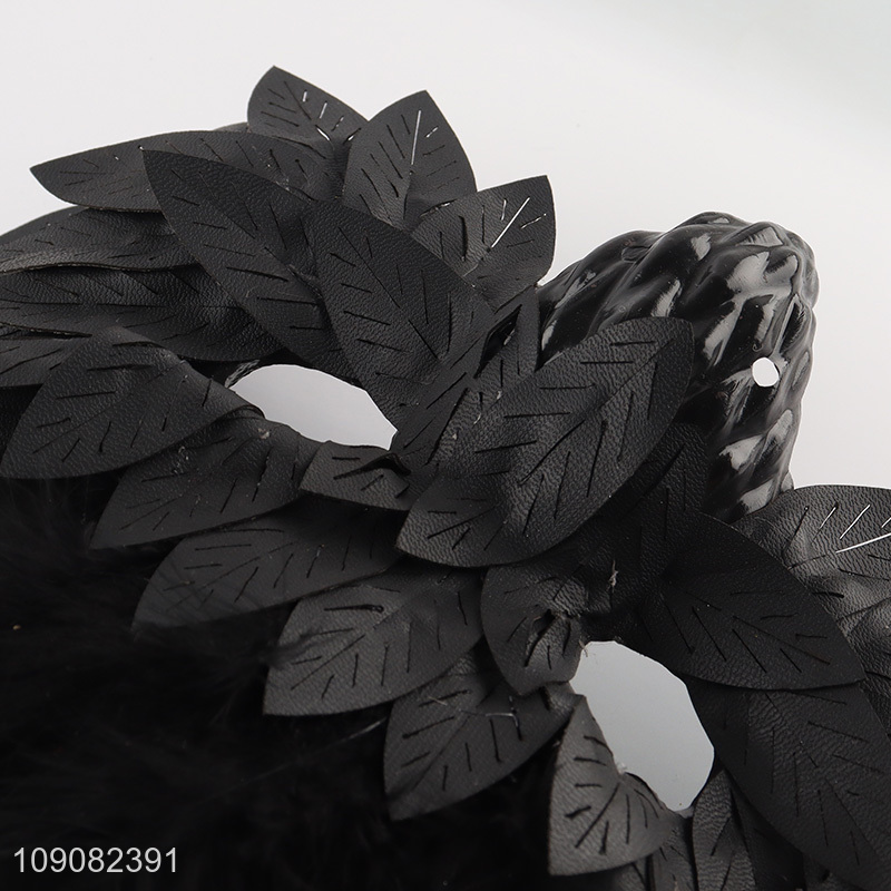 Online wholesale black latex masquerade mask party dancing party mask