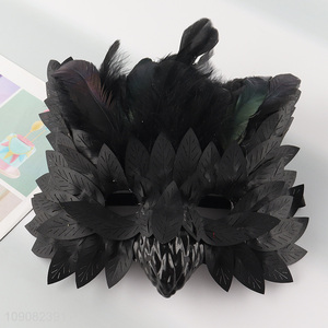 Online wholesale black latex masquerade mask party dancing party mask