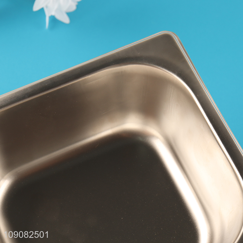 Most popular stainless steel square GN Pan food container