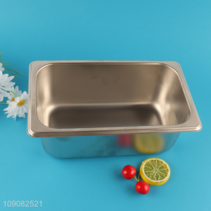 Low price large capacity stainless steel GN Pan food container