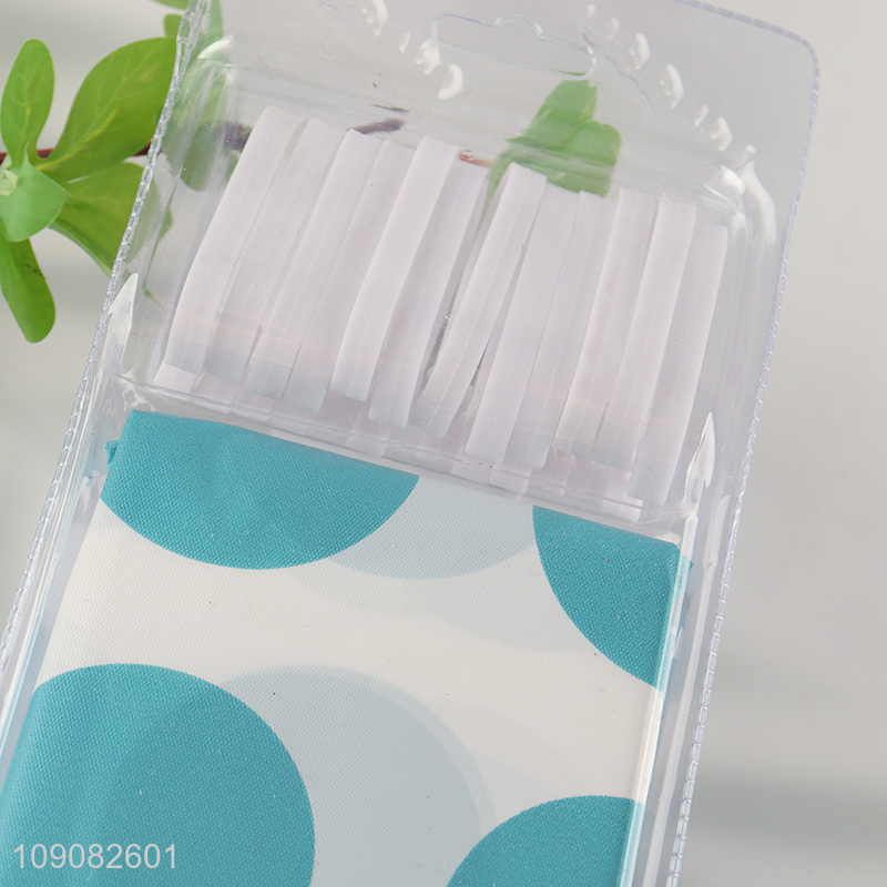 New arrival waterproof PE shower curtain with hook for bathroom accessories