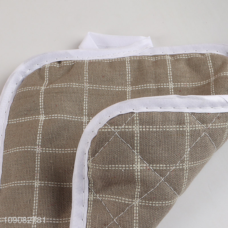 Factory Price 2Pcs Non-Slip Oven Glove Pot Holder for Baking Cooking