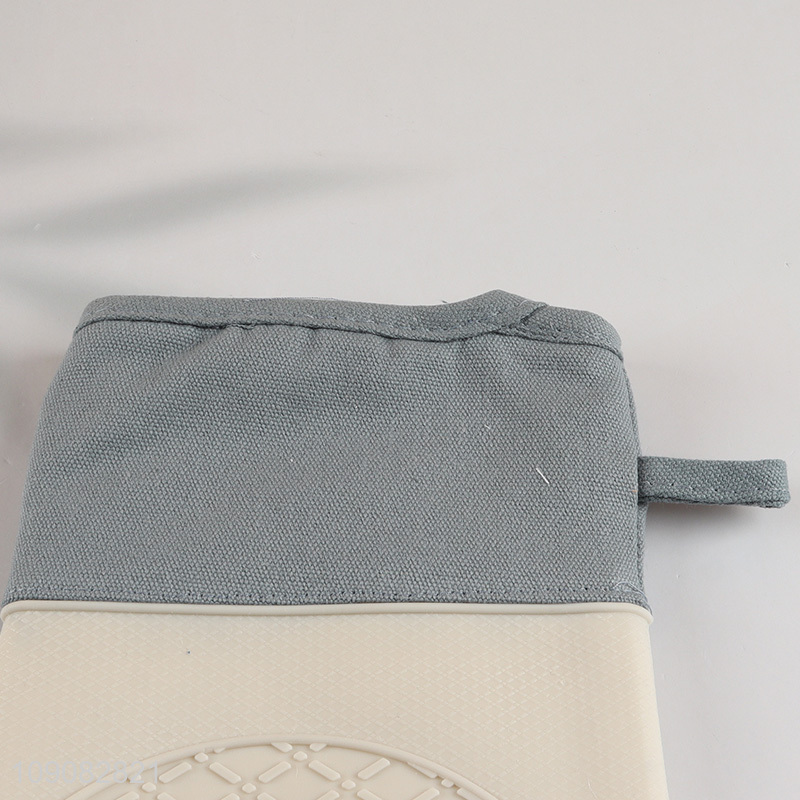 China Imports Soft Heat Resistant Non-Slip Silicone Oven Mitt