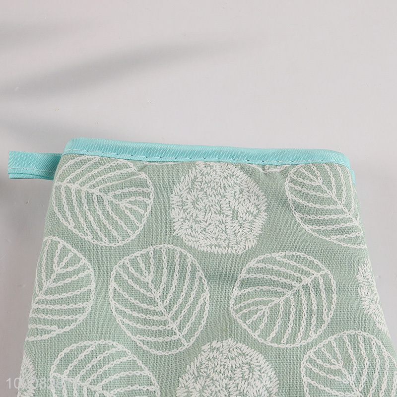 New Product 3Pcs Oven Mitt Pot Holder and Pot Handle Covers Set