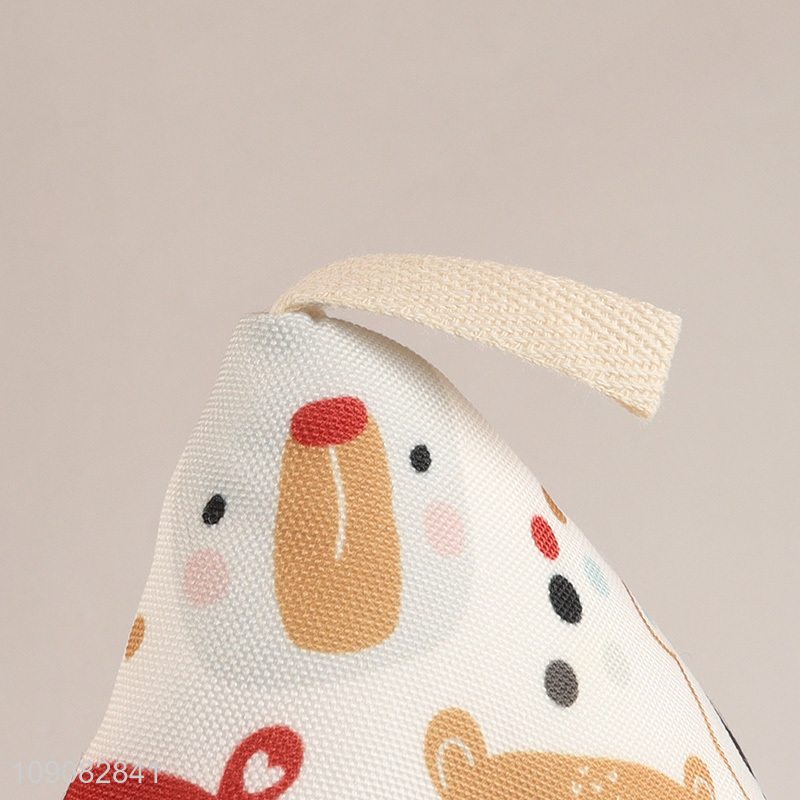 Good Quality Cotton Linen Pot Handle Cover Heat Insulated Pot Lid Grip