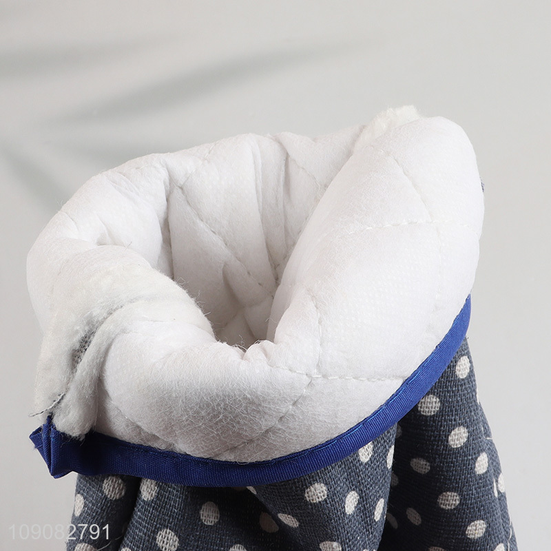 Online Wholesale 2Pcs Non-Slip Oven Mitt Pot Holder Set for Kitchen