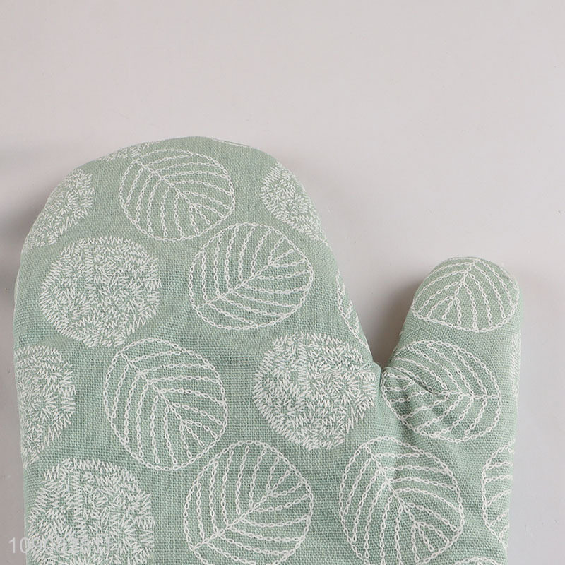 New Product 3Pcs Oven Mitt Pot Holder and Pot Handle Covers Set