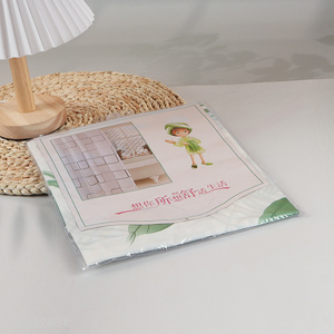 Online Wholesale 180X180cm Washable PEVA Shower Curtain with Hooks