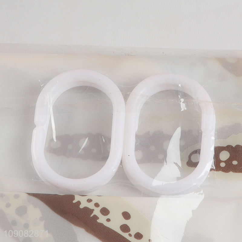 Factory Direct Sale 180X180cm Mildew Resistant PEVA Shower Curtains