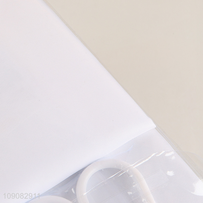 Good Quality 180X180cm Polyester Shower Curtain Fabric Shower Curtain