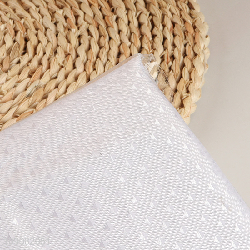 China Imports 180X180cm Waterproof Polyester Shower Curtain with 12 Hooks