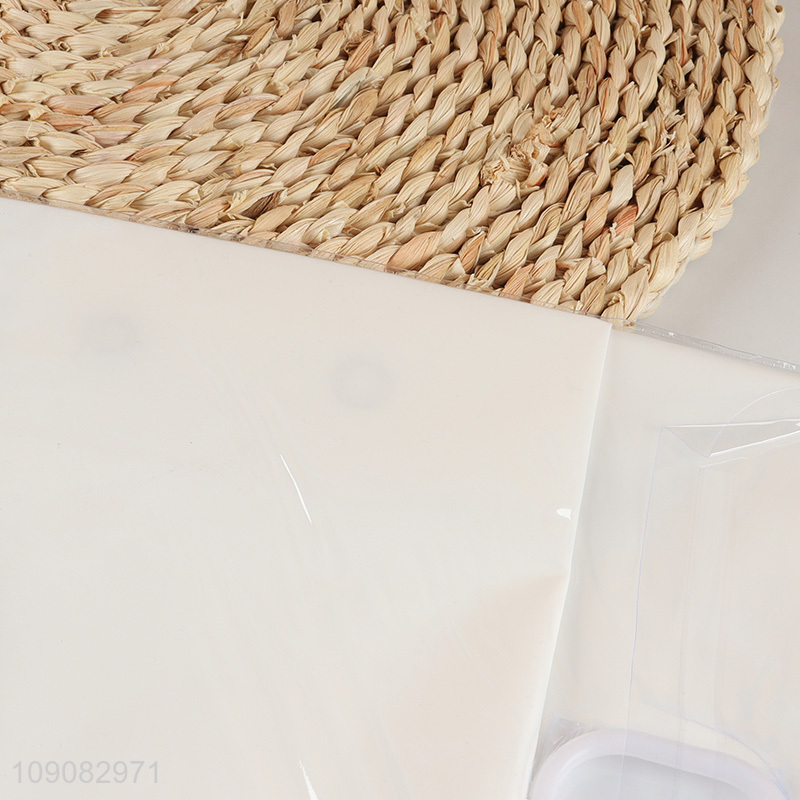 Online Wholesale 180X180cm Mildew Resistant PEVA Bathroom Shower Curtain