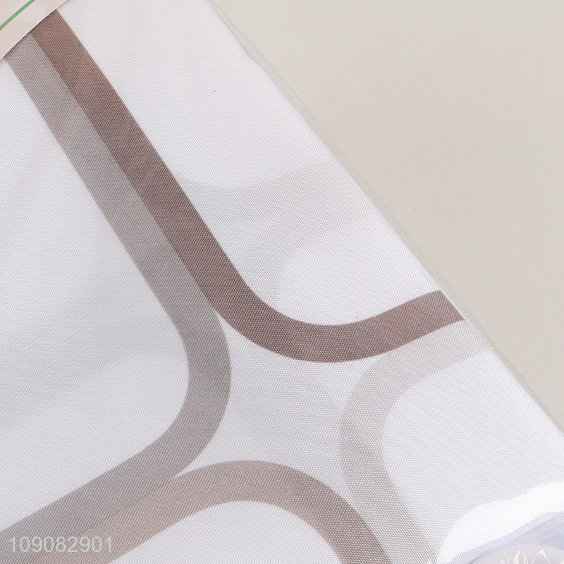 Hot Selling 180X180cm Waterproof Polyester Shower Curtain for Bathroom