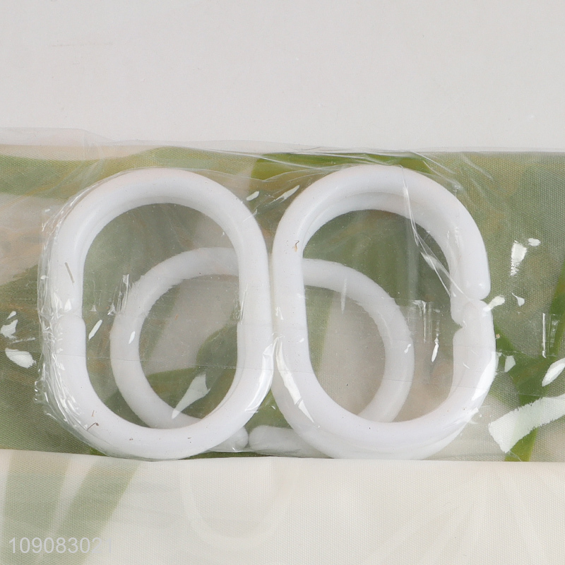 Online Wholesale 180X180cm Lightweight Waterproof Plastic Shower Curtain