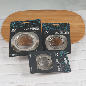 Wholesale Stainless Steel Kitchen Sink Strainer Wide Brimmed Sink Drain