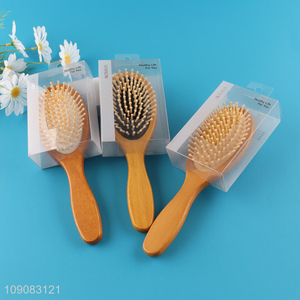 Yiwu market wide teeth massage air cushion hair comb hair brush