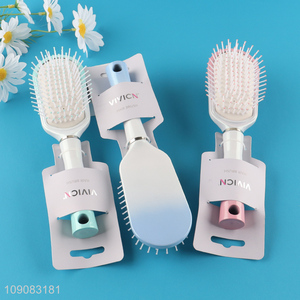 Good selling anti-static wide teeth massage hair comb hair brush wholesale