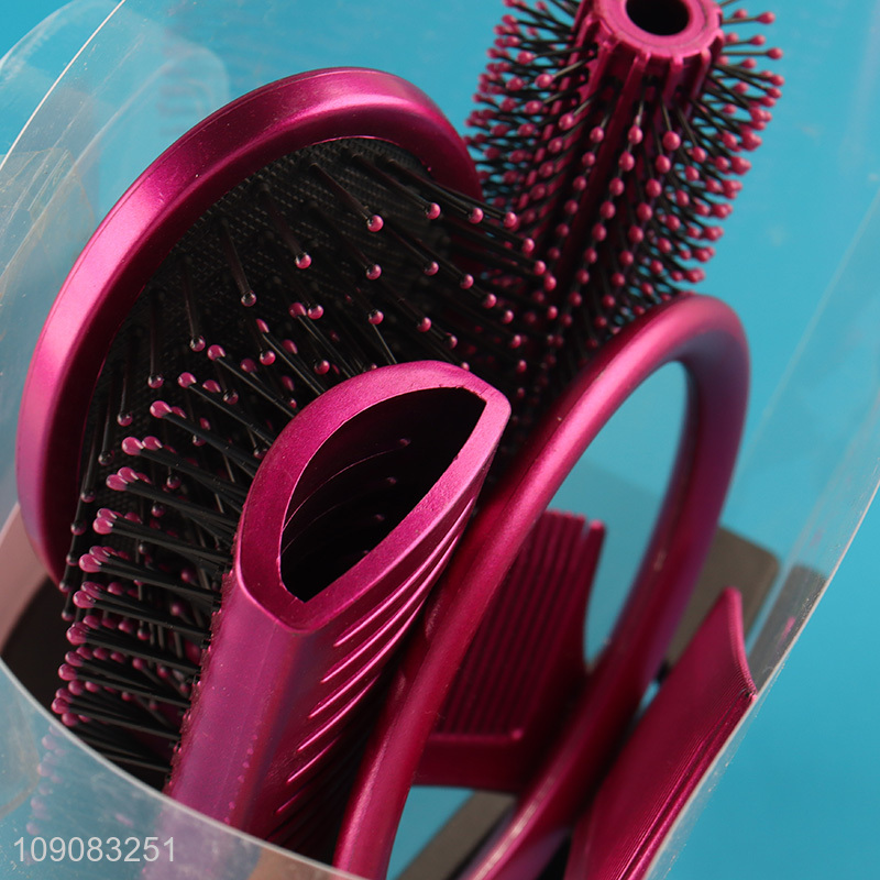 Good quality professional hair salon tool hair comb hair brush set