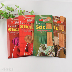 Yiwu market 60pcs long lasting incense scent incense sticks
