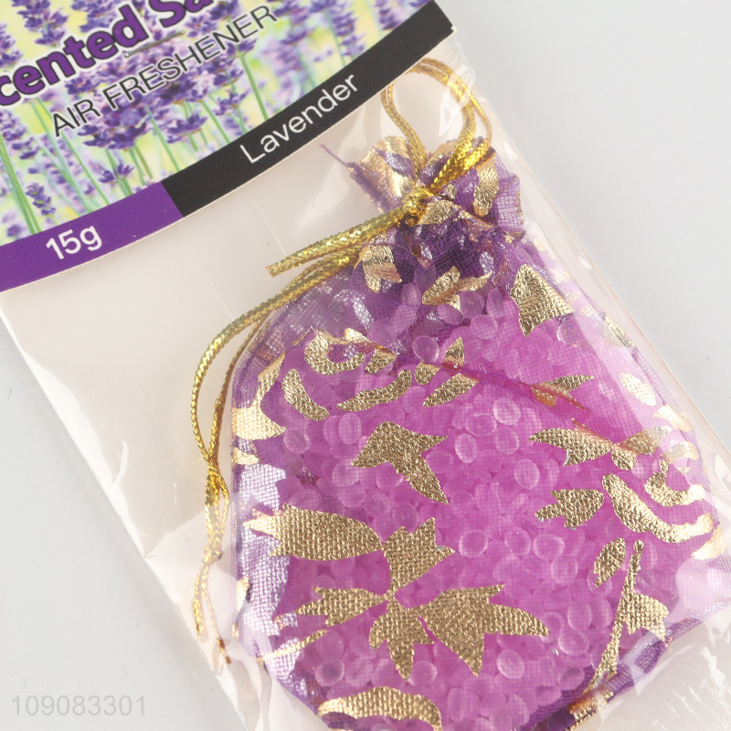 Factory price 15g portable air freshener scented sachet for sale