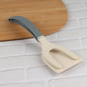 Good Quality 2-In-1 Silicone Kitchen Tongs Non-Stick Steak Clamps